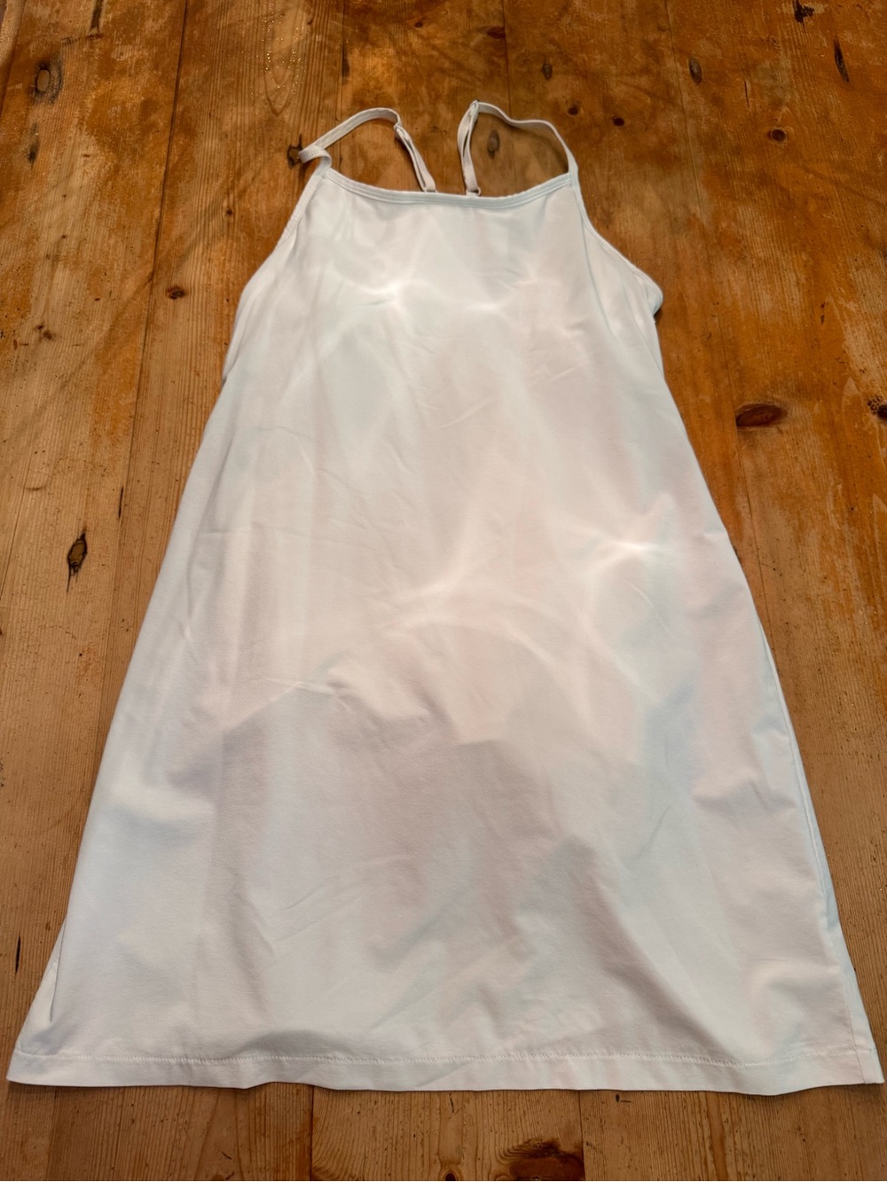 all in motion White Tennis Dress with Adjustable Straps